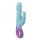 PMV20 Meta Rabbit - roterende vibrator met clitorisstimulator (mintgroen)