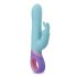 PMV20 Meta Rabbit - roterende vibrator met clitorisstimulator (mintgroen)