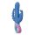 PMV20 Vice Double - Draaiende Drievoudige Vibrator (Blauw)