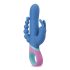 PMV20 Vice Double - Draaiende Drievoudige Vibrator (Blauw)