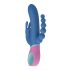 PMV20 Vice Double - Draaiende Drievoudige Vibrator (Blauw)