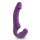 Easytoys - oplaadbare, paarse strapon zonder harnas