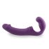 Easytoys - oplaadbare, paarse strapon zonder harnas