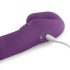 Easytoys - oplaadbare, paarse strapon zonder harnas