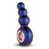 Hueman Outer Space - oplaadbare, parelvormige anale vibrator (paars)