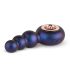 Hueman Outer Space - oplaadbare, parelvormige anale vibrator (paars)