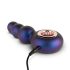 Hueman Outer Space - oplaadbare, parelvormige anale vibrator (paars)