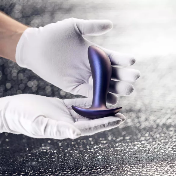 Hueman Uranus - anaal vibrator met afstandsbediening - oplaadbaar - paars