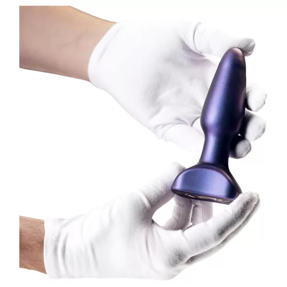 Hueman Space Force - anale vibrator met stootfunctie - waterdicht - paars
