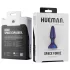 Hueman Space Force - anale vibrator met stootfunctie - waterdicht - paars
