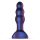 Hueman Space Invader - Oplaadbare, waterdichte anale vibrator (paars)