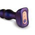 Hueman Space Invader - Oplaadbare, waterdichte anale vibrator (paars)