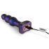 Hueman Space Invader - Oplaadbare, waterdichte anale vibrator (paars)