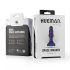 Hueman Space Invader - Oplaadbare, waterdichte anale vibrator (paars)