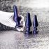 Hueman Comets - siliconen buttplug set (3-delig) - paars