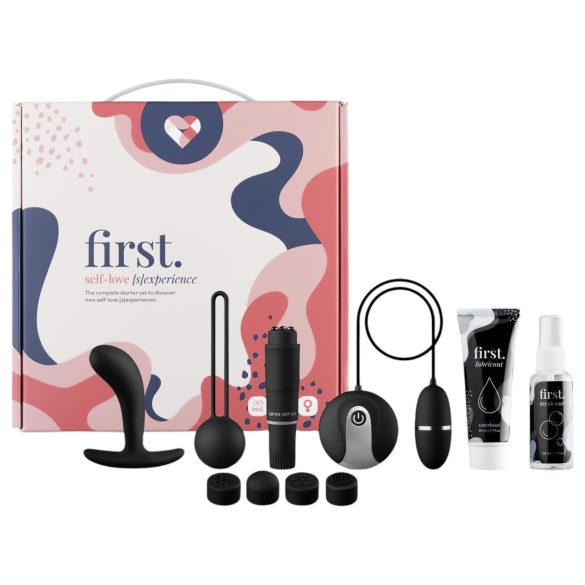 Eerste. Zelfliefde beginnerset met vibrator (6-delig)