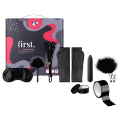First. - BDSM beginnerset - 8-delig - zwart