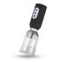 CRUIZR CS07 - Oplaadbare vibratiepenispomp (zwart-doorzichtig)