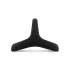 Easytoys Desire Ring - penis- en balzacring - flexibel - zwart