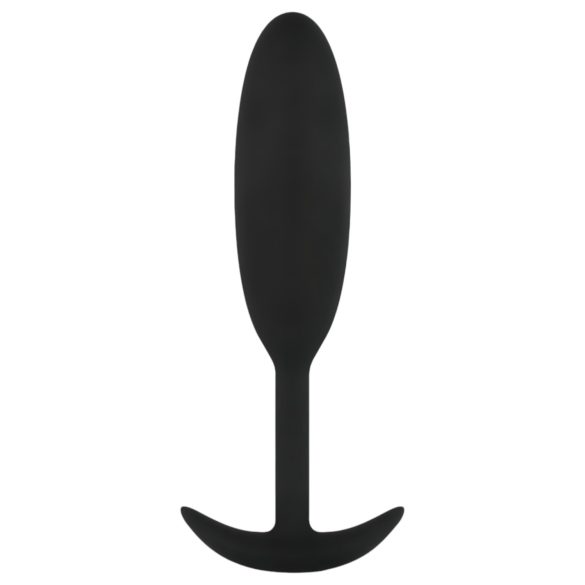 Easytoys Heavy Fulfiller - Kleine anale plug 54g (zwart)