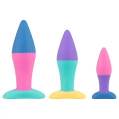 PMV20 Koda - anale plug set - siliconen - kleurrijk