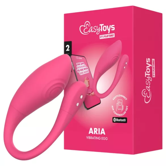 EasyConnect - draagbaar app-gestuurd vibratie-ei (roze)