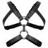 Rocco's Droom - Lichaamsharnas Top (Zwart) - S-XL