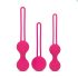 Easytoys LoveBalls - geishaballen set - 3-delig (roze)