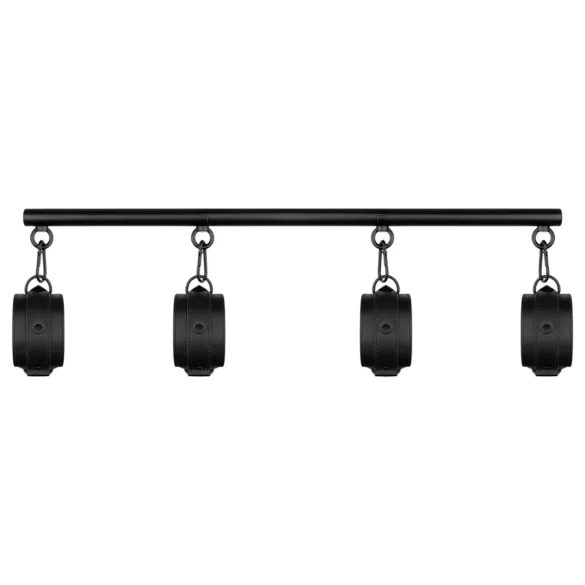 Bedroom Fantasies - verstelbare spreader bar - metaal - zwart