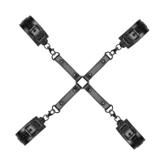   Bedroom Fantasies - bondage boeien set - pols- en enkelboeien - zwart