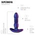 Hueman Supernova - paarse anale duw-vibrator