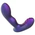 Hueman Galaxy - pulserende anaal vibrator - siliconen - paars