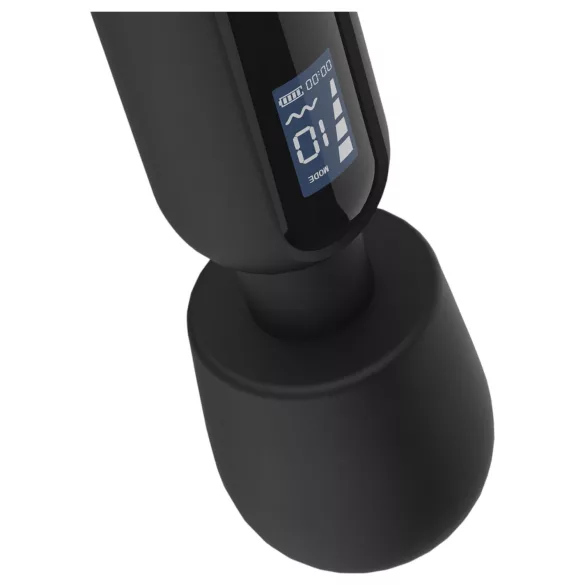 BLAQ - vibrator massager digitaal - zwart