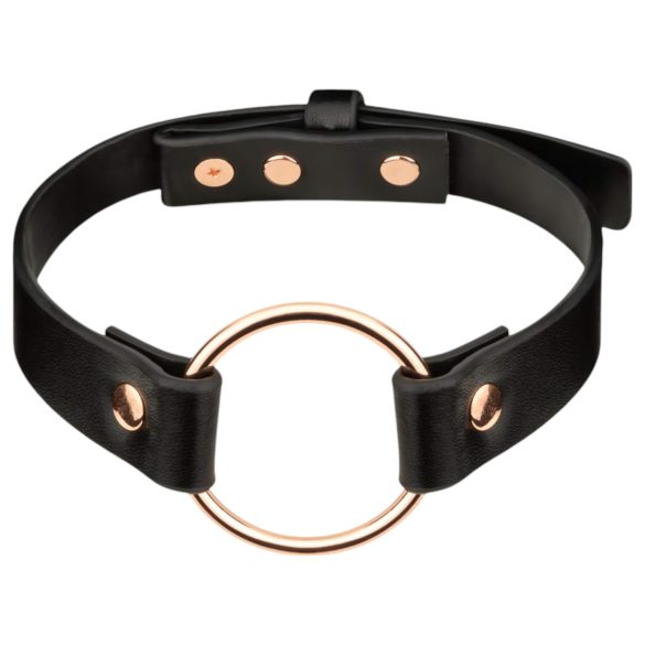 Rosy Gold - nekband (zwart-rosegoud)