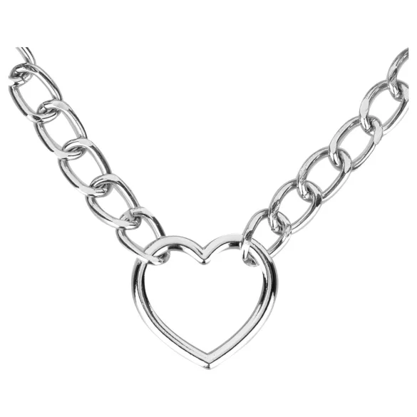 Bedroom Fantasies - halsband met riem - zwart