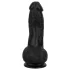 Easytoys - realistische dildo met ballen - 12 cm - zwart