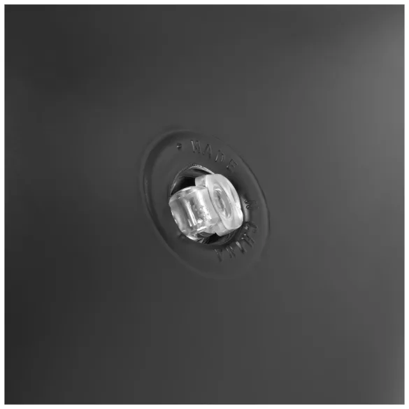 Bedroom Fantasies - opblaasbaar seksspeelkussen met handgrepen - zwart