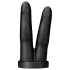 BUTTR Victory - dubbele vinger anale dildo (zwart)