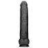 BUTTR De Grote Dingo - 43 cm natuurgetrouwe dildo (zwart)