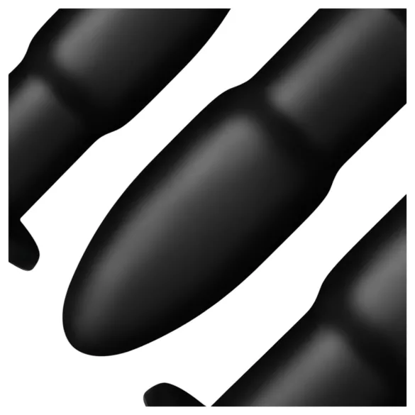 BUTTR - buttplug trainer set - anal training - siliconen - zwart