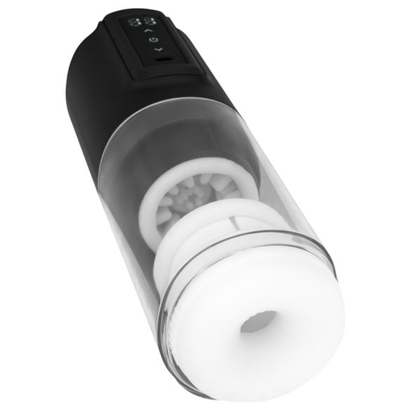 CRUIZR CX10 - automatische draaiende en op-en-neer masturbator - zwart