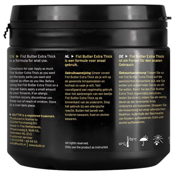BUTTR - fisting glijmiddel - 500ml
