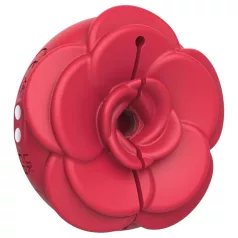 Teazers Rose - vibrerende tepelklemmen - rood