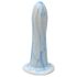Ylva & Dite Prikkelige Peer - gestippelde dildo (wit-blauw)