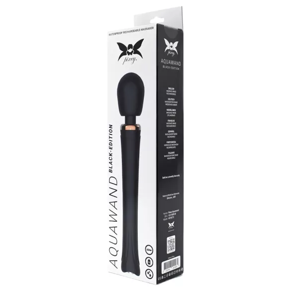 Pixey Aquawand - waterdichte massagevibrator (zwart)