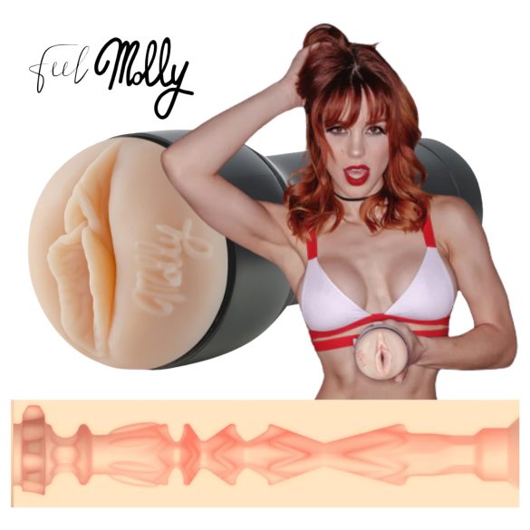 Kiiroo Molly Stewart - kunstvagina - PowerBlow compatibel - naturel