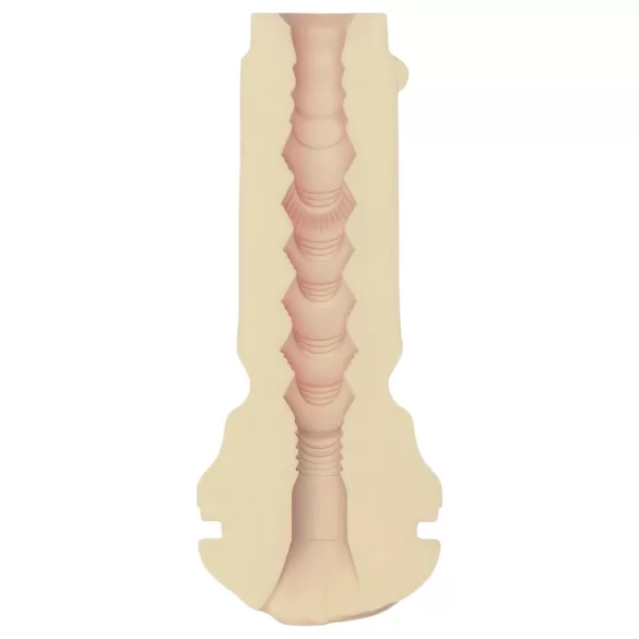 Kiiroo Rae Lil Black - kunstvagina - PowerBlow compatibel (huidskleur)