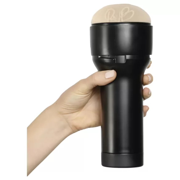 Kiiroo Rae Lil Black - kunstvagina - PowerBlow compatibel (huidskleur)