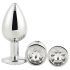 Gleaming Love - Anale Plug Set - Zilver (3 stuks)