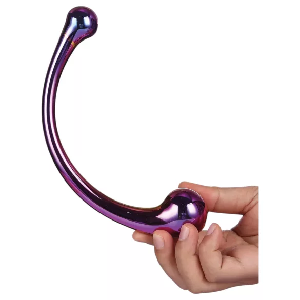 Dreamtoys - glazen dildo massager - paars